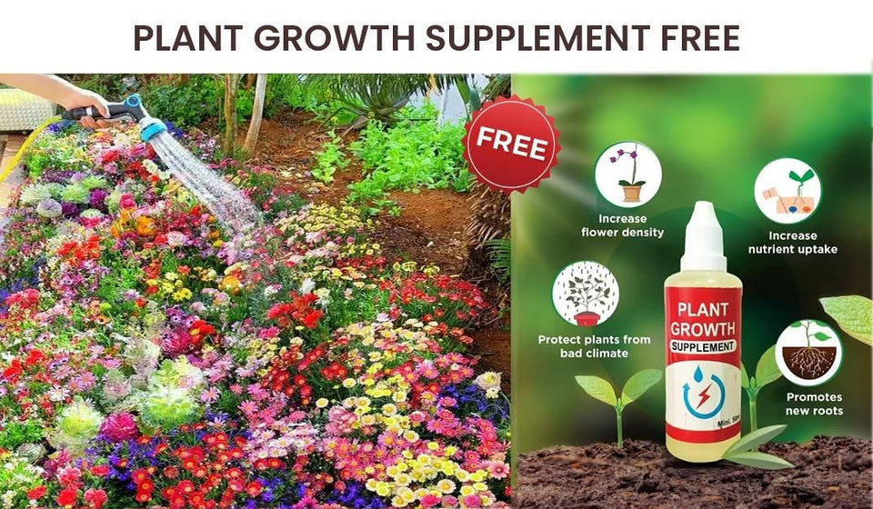 Buy Varieties of Flower Seeds (Pack of 100) And Get Plant Growth Supplement Free